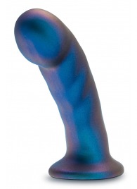 Синяя насадка-фаллоимитатор Rebellion 5.75 Inch Pegging Dildo - 14,6 см. - Blush Novelties - купить с доставкой в Йошкар-Оле