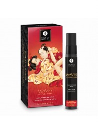 Оральный спрей Waves of Pleasure с ароматом клубники и шампанского - 20 мл. - Shunga - купить с доставкой в Йошкар-Оле