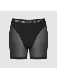 Трусики-шорты для фиксации насадок Strap-on-me Harness Lingerie Halo - size M - Strap-on-me - купить с доставкой в Йошкар-Оле