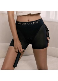 Трусики-шорты для фиксации насадок Strap-on-me Harness Lingerie Halo - size L - Strap-on-me - купить с доставкой в Йошкар-Оле