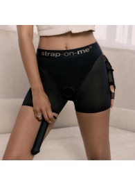 Трусики-шорты для фиксации насадок Strap-on-me Harness Lingerie Halo - size XL - Strap-on-me - купить с доставкой в Йошкар-Оле