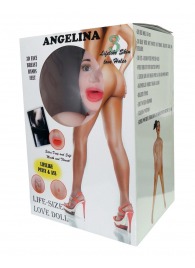 Надувная секс-кукла Angelina 3D - Boys of Toys - в Йошкар-Оле купить с доставкой