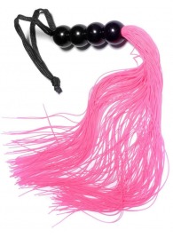 Розовая силиконовая плеть - 35,5 см. - Boys of Toys - купить с доставкой в Йошкар-Оле