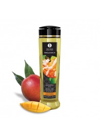 Массажное масло для тела Luscious Mango с ароматом манго - 240 мл. - Shunga - купить с доставкой в Йошкар-Оле