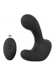 Черная анальная вибропробка с функцией расширения RC Butt Plug with 3 functions - Orion - в Йошкар-Оле купить с доставкой