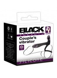 Черная насадка на член с вибрацией Couple’s Vibrator - Orion - в Йошкар-Оле купить с доставкой