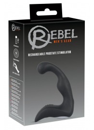 Черный перезаряжаемый стимулятор простаты с вибрацией - 14,6 см. - Orion - в Йошкар-Оле купить с доставкой