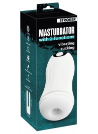 Белый мастурбатор Masturbator with 2 functions - Orion - в Йошкар-Оле купить с доставкой
