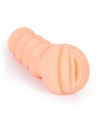 Телесный мастурбатор-вагина с эрекционными кольцами в комплекте - Sexy Girl - в Йошкар-Оле купить с доставкой