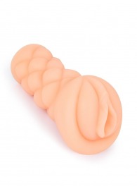 Телесный мастурбатор-вагина с вибропулей и эрекционными кольцами в комплекте - Sexy Girl - в Йошкар-Оле купить с доставкой