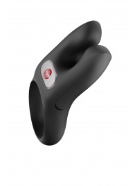 Черное эрекционное виброкольцо Nos - Fun Factory - в Йошкар-Оле купить с доставкой