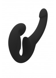 Черный безремневой страпон Share Lite - Fun Factory - купить с доставкой в Йошкар-Оле