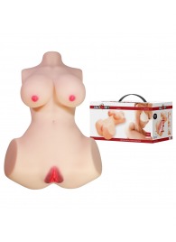 Мастурбатор-торс Aveline с 2 любовными тоннелями - Baile - в Йошкар-Оле купить с доставкой