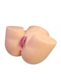 Телесный мастурбатор Liora с 2 любовными тоннелями - Baile - в Йошкар-Оле купить с доставкой