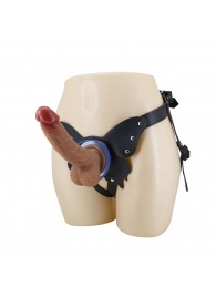 Поясной страпон Wells: трусики в форме бабочки и фаллоимитатор-насадка - Baile - купить с доставкой в Йошкар-Оле