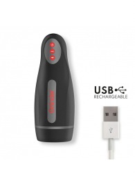 Черный автоматический мастурбатор с управлением через приложение - Oninder - в Йошкар-Оле купить с доставкой