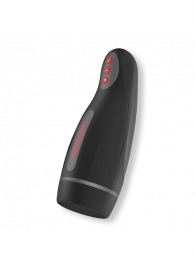 Черный автоматический мастурбатор с управлением через приложение - Oninder - в Йошкар-Оле купить с доставкой