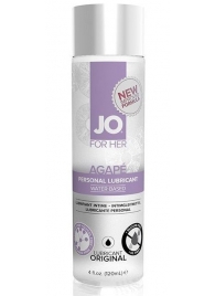 Женский лубрикант на водной основе JO AGAPE LUBRICANT ORIGINAL - 120 мл. - System JO - купить с доставкой в Йошкар-Оле
