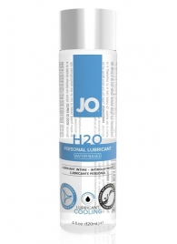 Охлаждающий лубрикант на водной основе JO Personal Lubricant H2O COOLING - 120 мл. - System JO - купить с доставкой в Йошкар-Оле