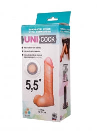 Фаллическая насадка Харнесс UNICOCK 5,5  - 17 см. - LOVETOY (А-Полимер) - купить с доставкой в Йошкар-Оле