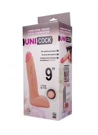 Фаллическая насадка Харнесс UNICOCK 9  - 24 см. - LOVETOY (А-Полимер) - купить с доставкой в Йошкар-Оле