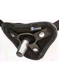 Вибрострапон с двумя насадками UniStrap - 18 и 18 см. - LOVETOY (А-Полимер) - купить с доставкой в Йошкар-Оле