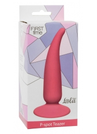 Розовая анальная пробка P-spot Teazer Pink - 12,2 см. - Lola Games - в Йошкар-Оле купить с доставкой