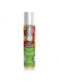 Смазка с ароматом тропических фруктов JO Flavored Tropical Passion - 30 мл. - System JO - купить с доставкой в Йошкар-Оле