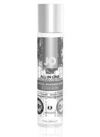 Массажный гель ALL-IN-ONE Massage Oil Sensual нейтральный - 30 мл. - System JO - купить с доставкой в Йошкар-Оле