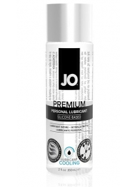 Охлаждающий лубрикант на силиконовой основе JO Personal Premium Lubricant Cooling - 60 мл. - System JO - купить с доставкой в Йошкар-Оле