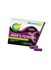 Капсулы для мужчин Man s Power+ с гранулированным семенем - 10 капсул (0,35 гр.) - SuperCaps - купить с доставкой в Йошкар-Оле