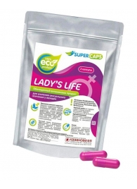 Возбуждающие капсулы Ladys Life - 2 капсулы (0,35 гр.) - SuperCaps - купить с доставкой в Йошкар-Оле