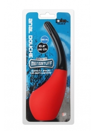 Анальный душ MENZSTUFF 310ML ANAL DOUCHE RED/BLACK - Dream Toys - купить с доставкой в Йошкар-Оле