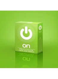 Цветные ароматизированные презервативы ON) Fruit   Color - 3 шт. - ON) - купить с доставкой в Йошкар-Оле