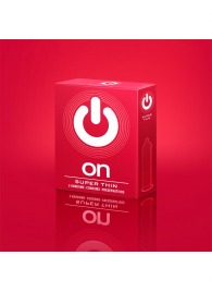 Супертонкие презервативы ON) Super Thin - 3 шт. - ON) - купить с доставкой в Йошкар-Оле