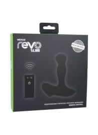 Чёрный перезаряжаемый массажёр предстательной железы NEXUS Revo Slim - Nexus Range - в Йошкар-Оле купить с доставкой