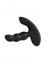 Черный силиконовый стимулятор простаты Levett Nitoc с пультом ДУ - Levett - в Йошкар-Оле купить с доставкой