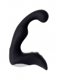 Чёрный изогнутый вибростимулятор простаты Erotist - Erotist Adult Toys - в Йошкар-Оле купить с доставкой