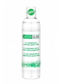 Гель-смазка 2-в-1 MASSAGE   LUBRICANT ALOE VERA - 300 мл. - Waterglide - купить с доставкой в Йошкар-Оле