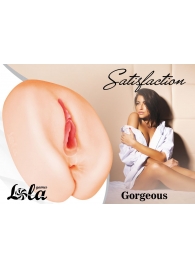 Мастурбатор с 2 тоннелями Satisfaction Gorgeous - Lola Games - в Йошкар-Оле купить с доставкой