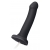 Черный фаллос с имитацией эякуляции Silicon Cum Dildo L - 19,6 см. - Strap-on-me - купить с доставкой в Йошкар-Оле