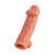 Телесная насадка на фаллос с фиксацией мошонки EXTREME SLEEVE - 15,6 см. - KOKOS - в Йошкар-Оле купить с доставкой