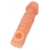 Телесная закрытая насадка с шершавой головкой Cock Sleeve Size L - 17,6 см. - KOKOS - в Йошкар-Оле купить с доставкой