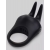 Черное эрекционное виброкольцо Sensation Rechargeable Vibrating Rabbit Love Ring - Fifty Shades of Grey - в Йошкар-Оле купить с доставкой
