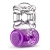 Фиолетовое эрекционное виброкольцо One Night Stand Vibrating C-Ring - Blush Novelties - в Йошкар-Оле купить с доставкой