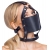 Черный намордник с кляпом-шаром Head Harness With A Gag - Orion - купить с доставкой в Йошкар-Оле
