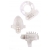 Набор из 3 прозрачных эрекционных колец с вибрацией Teasers Ring Kit - Chisa - в Йошкар-Оле купить с доставкой
