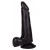 Чёрный фаллоимитатор с вытянутой головкой - 17,8 см. - LOVETOY (А-Полимер)