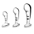 Набор из 3 стальных стимуляторов простаты Stainless Steel P-spot Training Set - b-Vibe - в Йошкар-Оле купить с доставкой