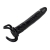 Чёрная насадка-фаллос для двойного проникновения INFLATABLE DILDO SLIM DONG  - 13,5 см. - Toyz4lovers - в Йошкар-Оле купить с доставкой